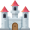 Castle emoji on Facebook